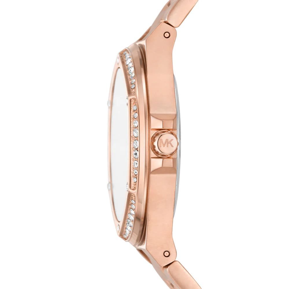 Michael Kors Lennox Pavé Black Dial Rose Gold Women's Watch - MK7233 Secundaire afbeelding