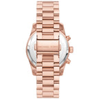 Michael Kors Lexington Lux Chronograph Rose Gold-Tone Women's Watch - MK7275