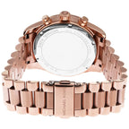 Michael Kors Lexington Lux Chronograph Rose Gold-Tone Women's Watch - MK7275