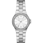 Michael Kors Mini Lennox Pavé Silver-Tone Women's Watch - MK7280