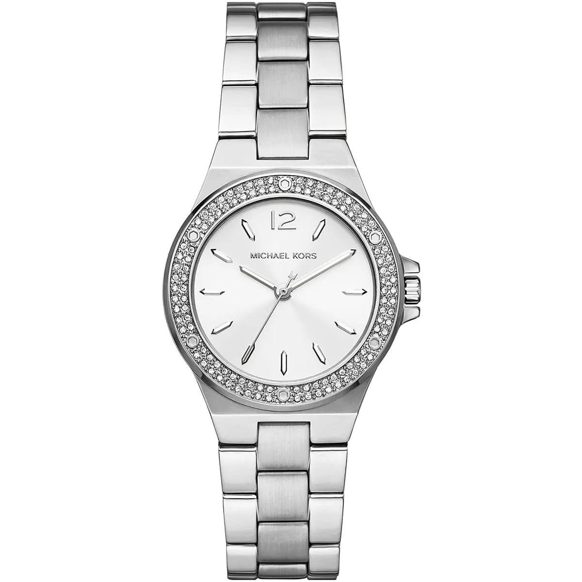 Michael Kors Mini Lennox Pavé Silver-Tone Women's Watch - MK7280 Hoofdafbeelding