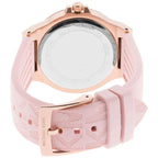 Michael Kors Lennox Rose Gold Dial and Pink Silicone Strap Women's Watch - MK7282
