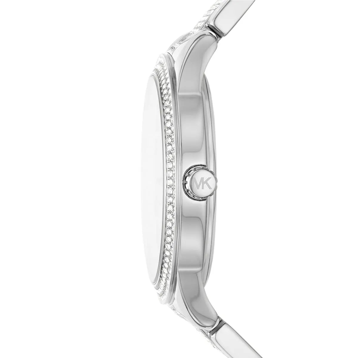 Michael Kors Oversized Tibby Pavé Silver-Tone Women's Watch - MK7294 Secundaire afbeelding