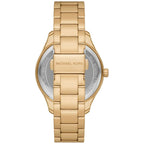 Michael Kors Oversized Lennox Pavé Gold-Tone Women's Watch - MK7296