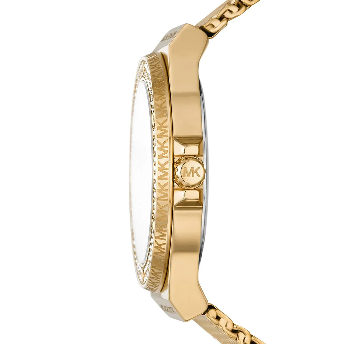 Michael Kors Lennox Pavé Gold-Tone Mesh Women's Watch - MK7335 Secundaire afbeelding