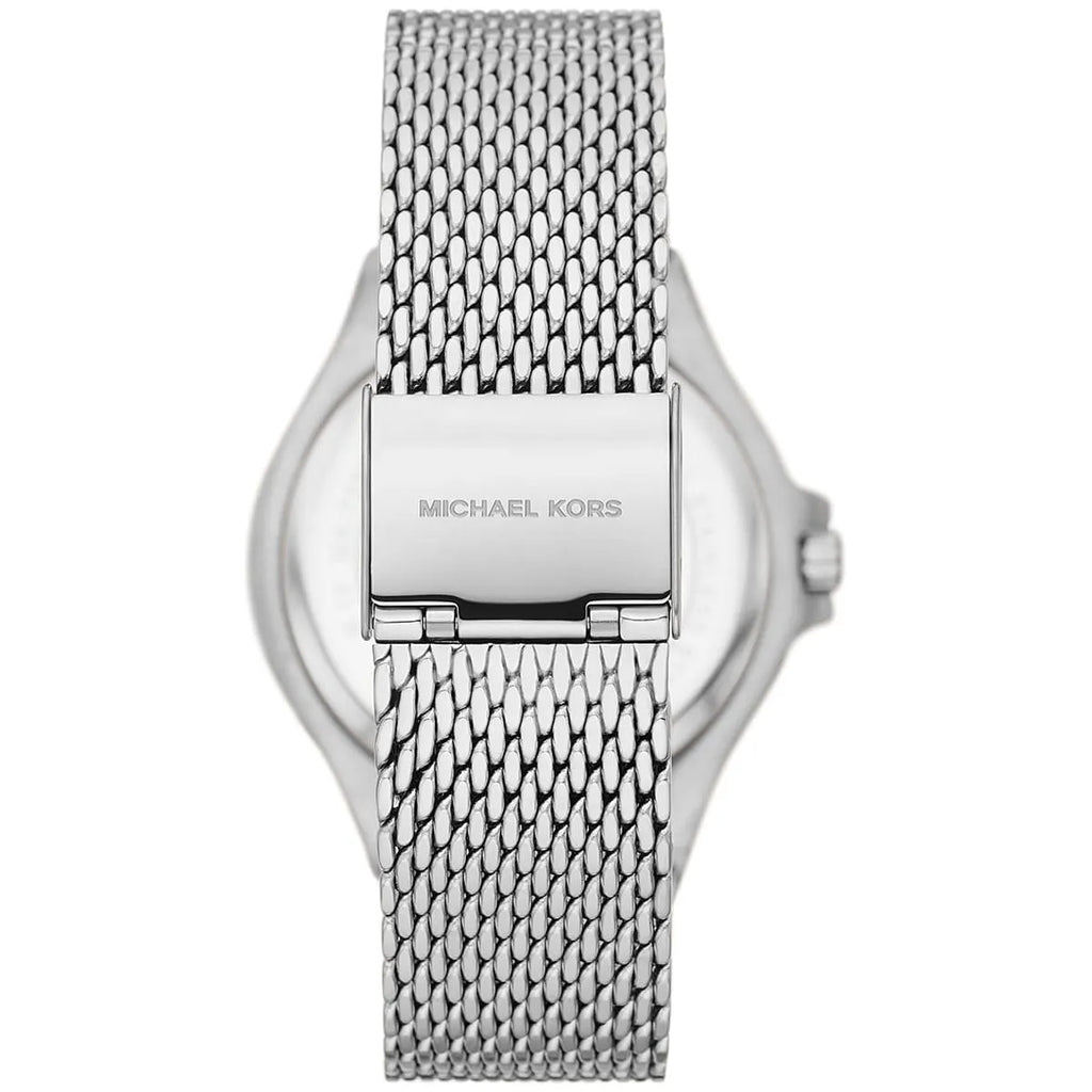 Michael Kors Lennox Pavé Silver Mesh Women's Watch - MK7337