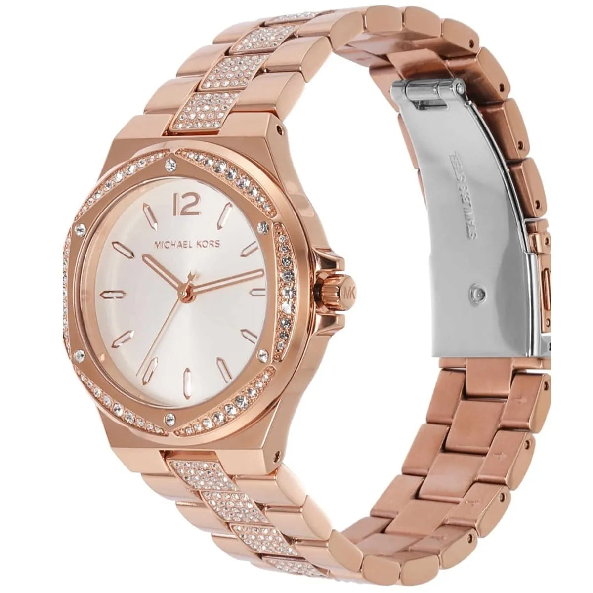 Michael Kors Lennox Three-Hand Rose Gold-Tone Women's Watch - MK7362 Secundaire afbeelding
