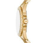 Michael Kors Mini Everest Pavé Gold-Tone Women's Watch - MK7363