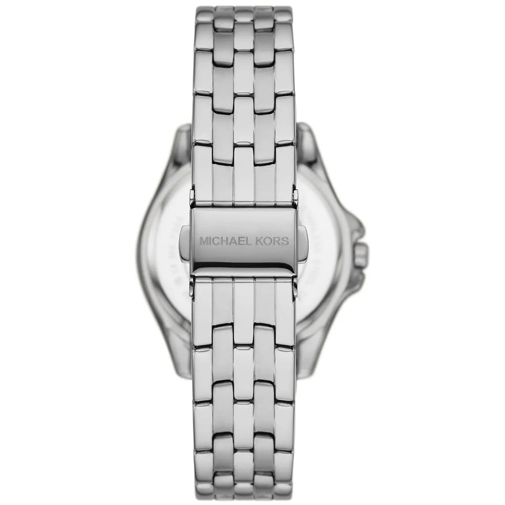 Michael Kors Mini Pilot Baguette Rainbow Pavé Silver Women's Watch - MK7368