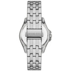 Michael Kors Mini Pilot Baguette Rainbow Pavé Silver Women's Watch - MK7368