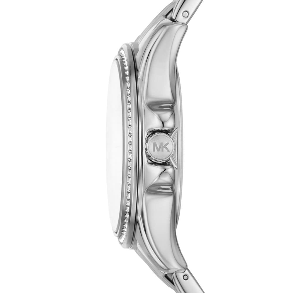 Michael Kors Pilot Quartz Silver-Tone Women's Watch - MK7379 Secundaire afbeelding