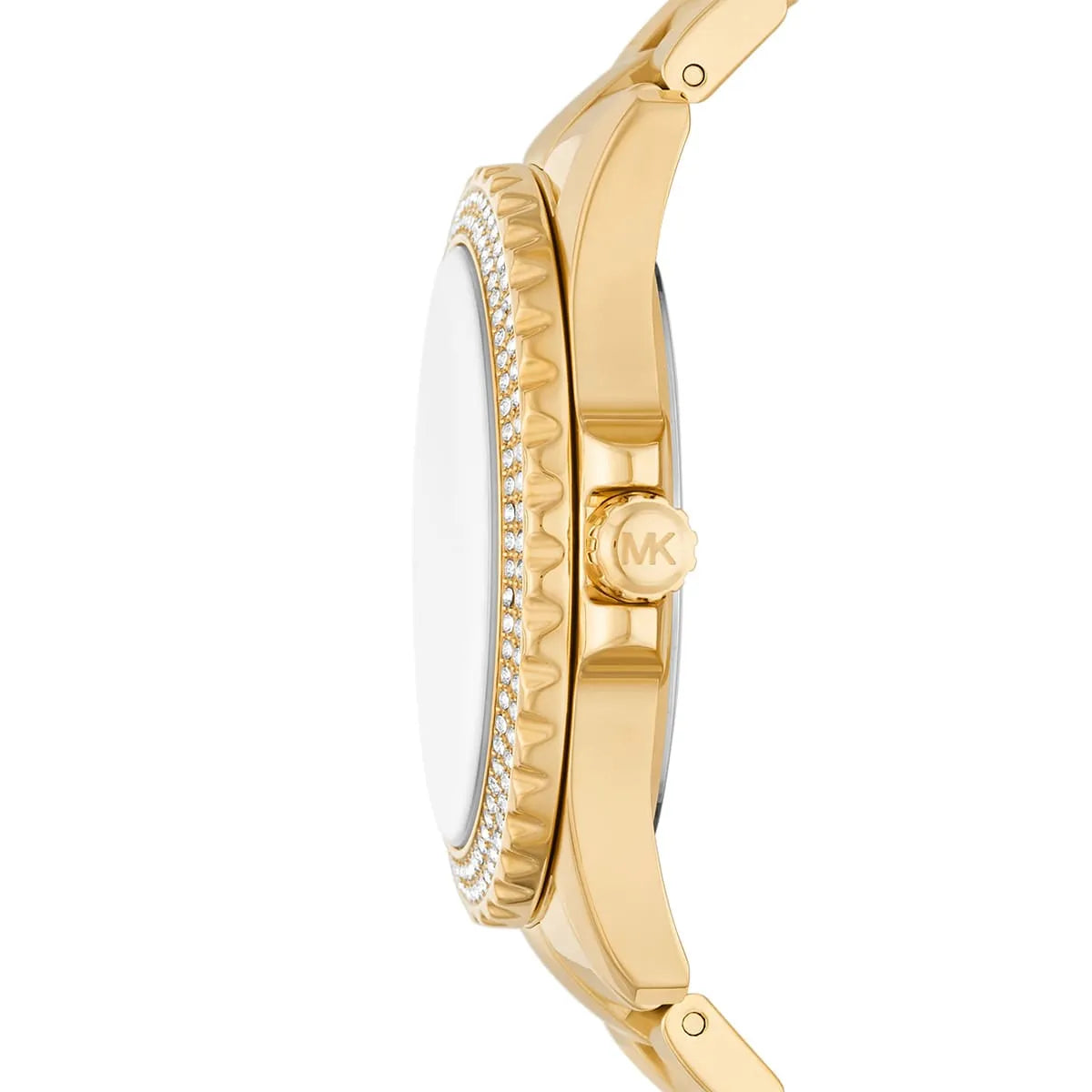 Michael Kors Everest dameshorloge met drie wijzers, goudkleurig - MK7401 Secundaire afbeelding