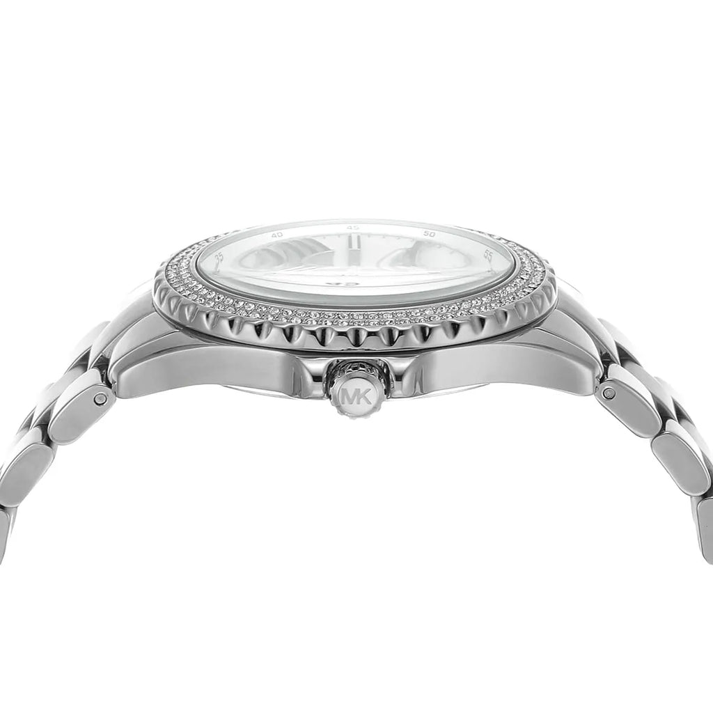 Michael Kors Everest White MOP Dial Silver Women's Watch - MK7403