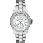 Michael Kors Everest White MOP Dial Silver Women's Watch - MK7403