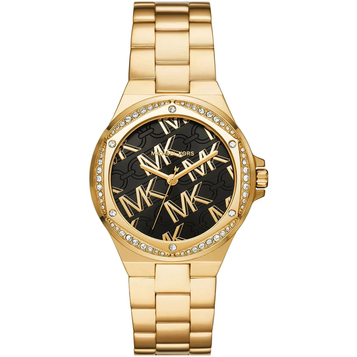 Michael Kors Lennox Pavé Gold Tone Women's Watch -  MK7404 Hoofdafbeelding