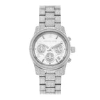 Michael Kors Runway Pavé Chronograph Silver Women's Watch - MK7434