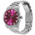 Michael Kors Lexington Pavé Silver-Tone Women's Watch - MK7443
