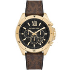 Michael Kors Oversized Brecken Logo and Gold-Tone Men's Watch - MK8849