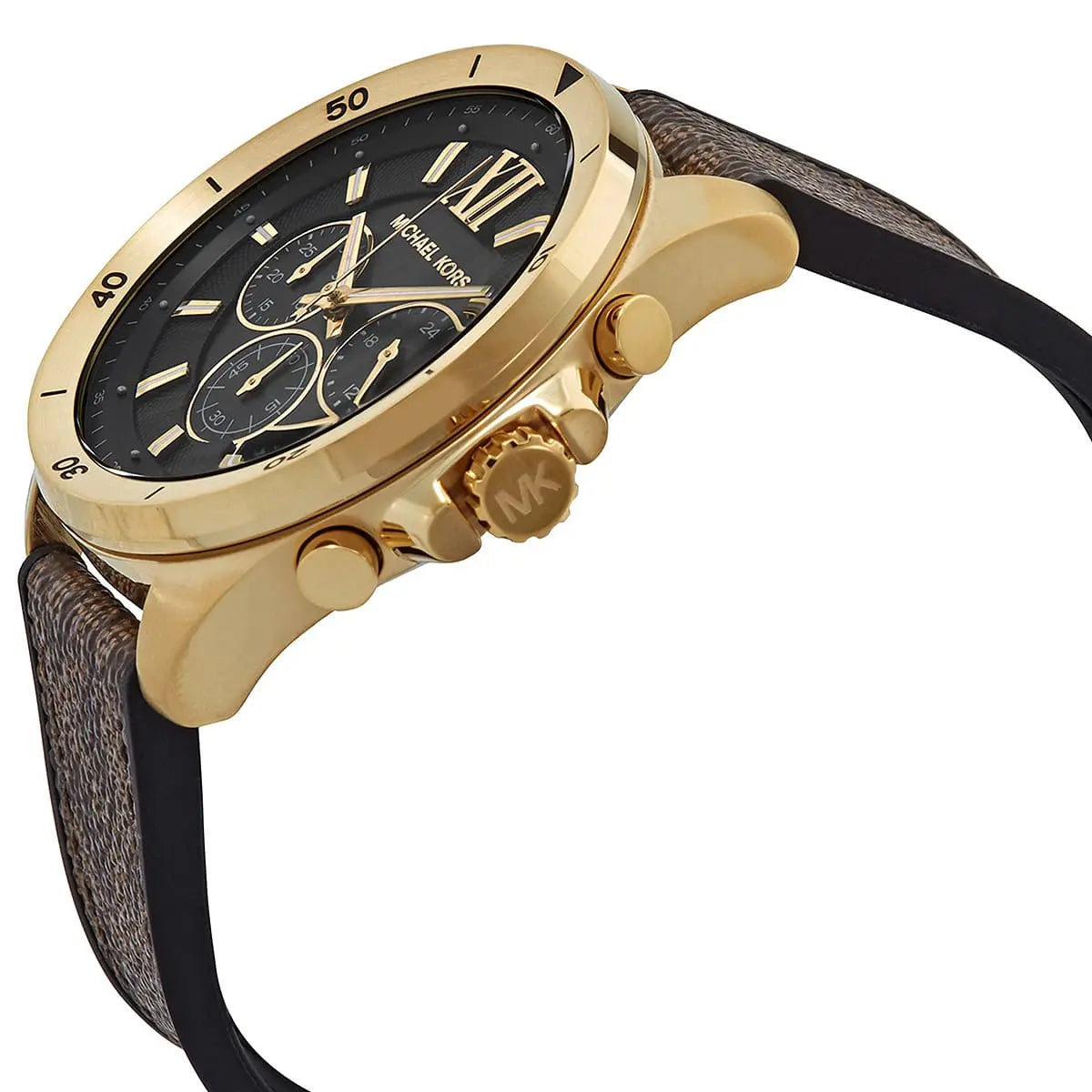 Michael Kors Oversized Brecken Logo and Gold-Tone Men's Watch - MK8849 Secondary image