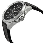 Michael Kors Oversized Brecken Chronograph Black PVC/Silicone Strap Men's Watch - MK8850