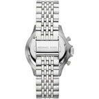Michael Kors Bayville Chronograph Navy Blue Dial Silver Men's Watch -  MK8896
