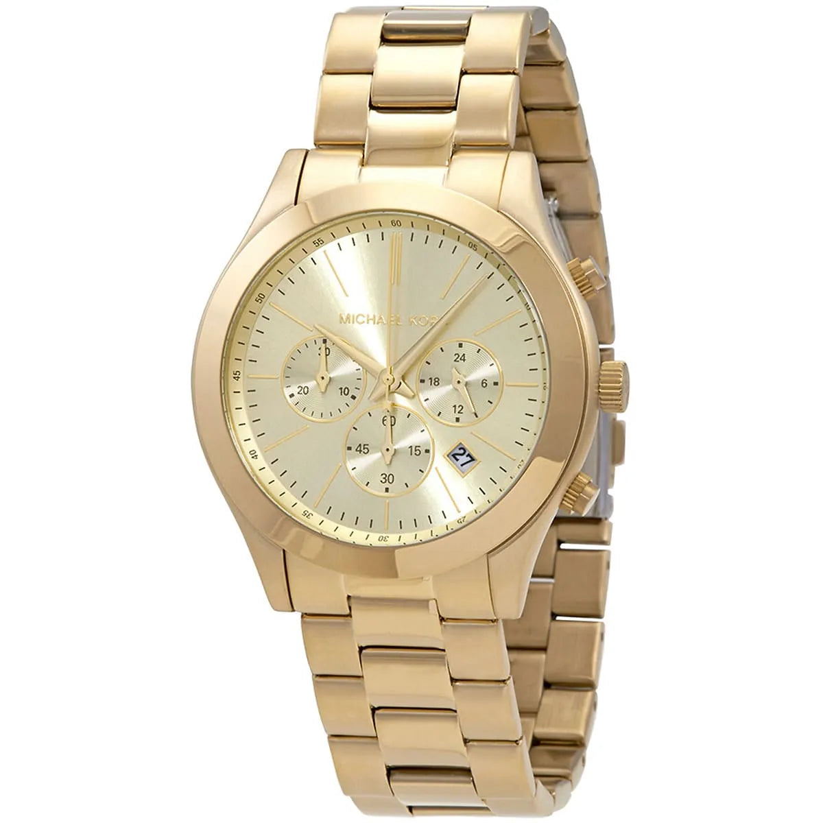 Michael Kors Slim Runway Chronograph Gold Men's Watch - MK8909 Secondary image