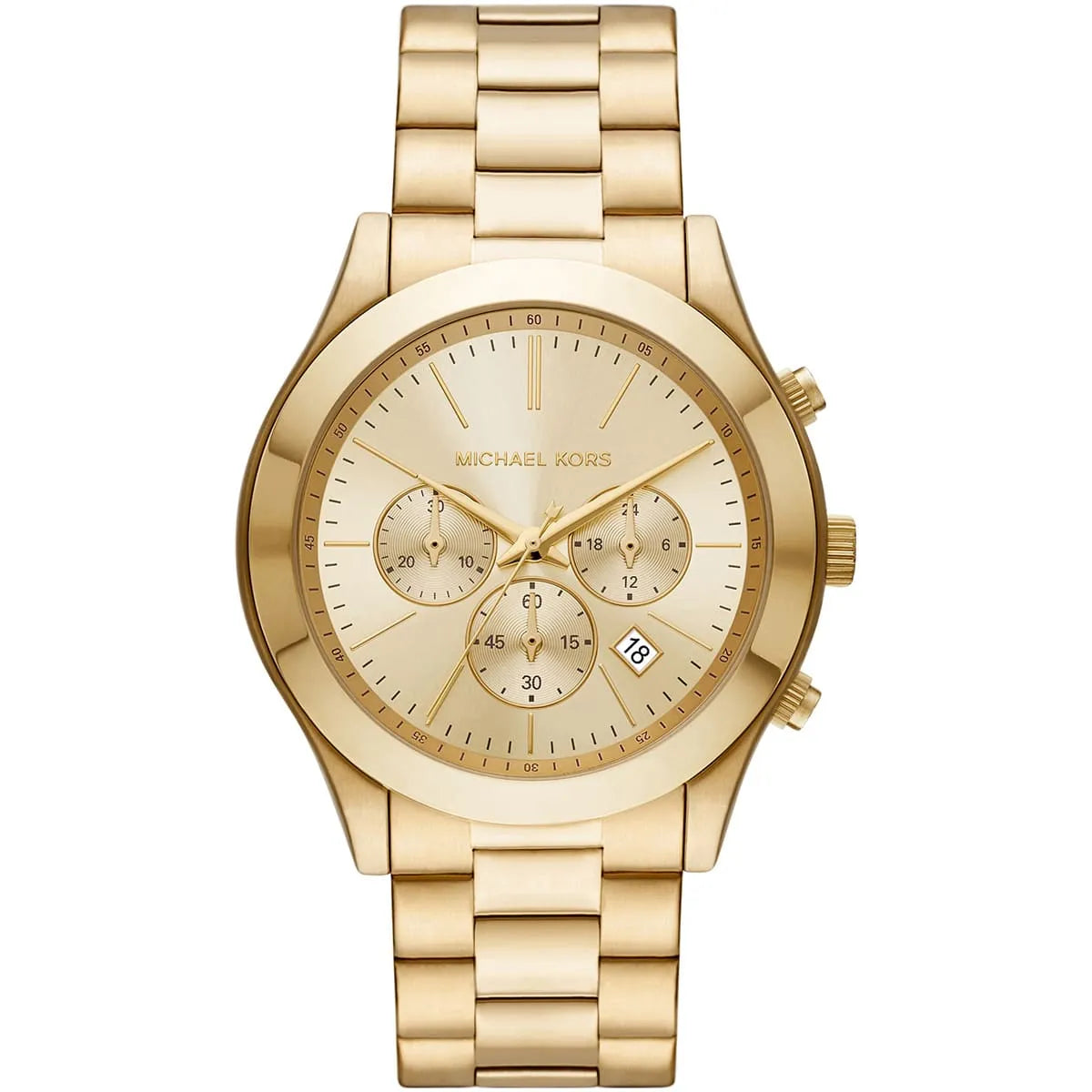 Michael Kors Slim Runway Chronograph Gold Men's Watch - MK8909 Main image