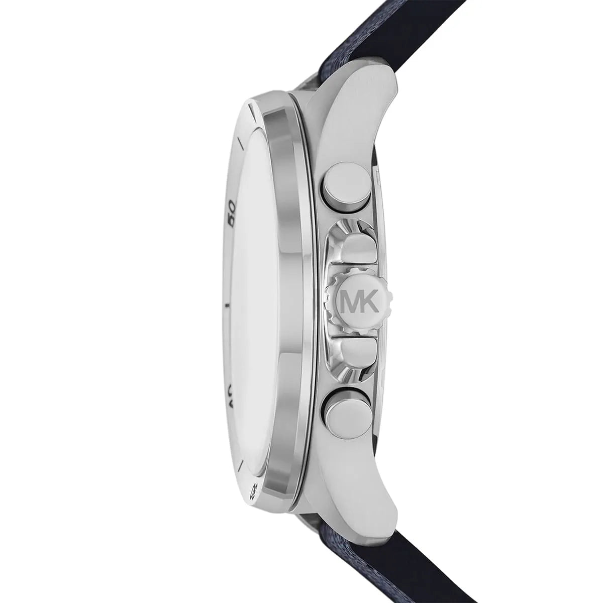 Michael Kors oversized herenhorloge met Brecken-logo en zilverkleurige kast - MK8923 Secundaire afbeelding