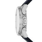 Michael Kors Oversized Brecken Logo and Silver-Tone Men's Watch - MK8923
