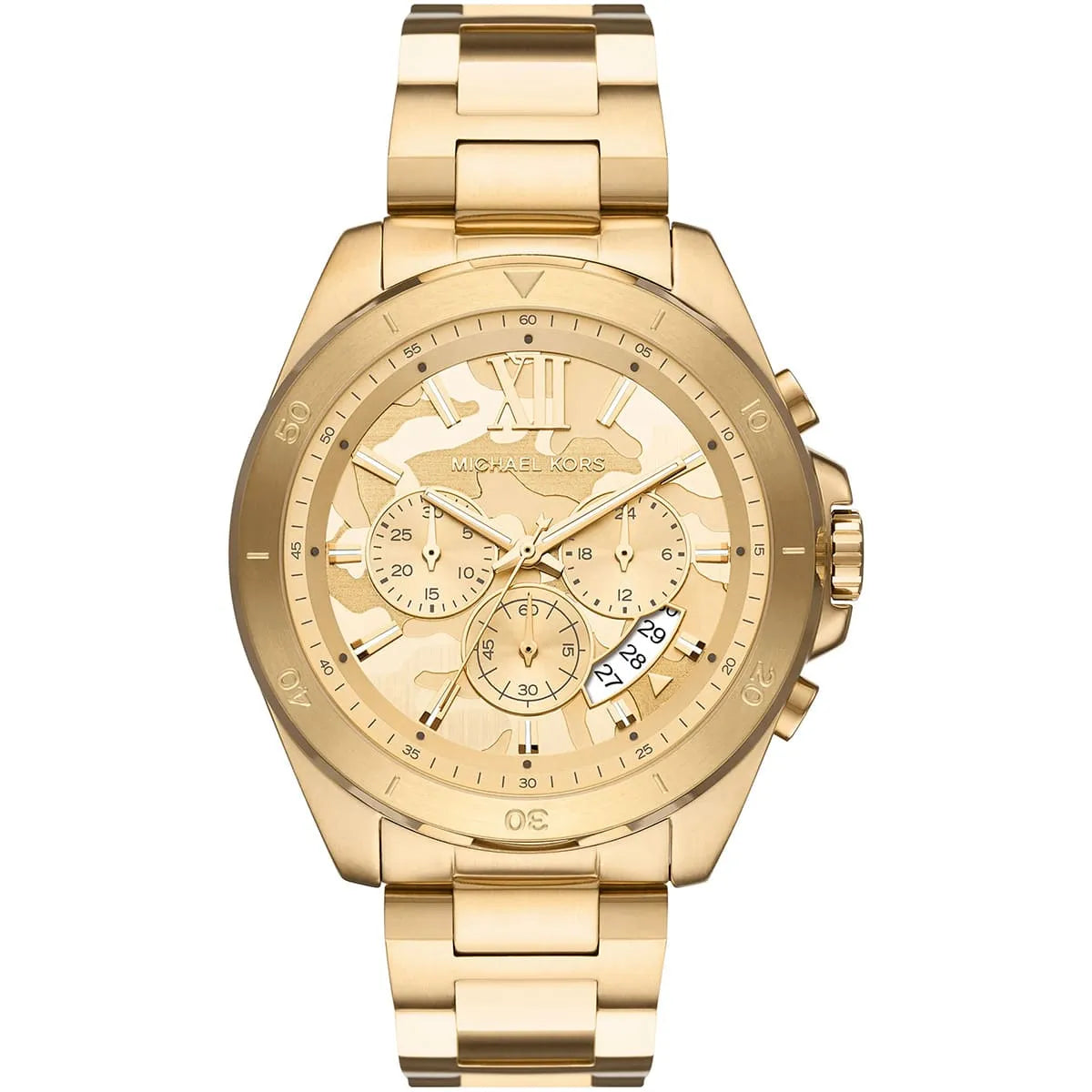 Michael Kors Brecken Chronograaf Herenhorloge Goud - MK8934 Hoofdafbeelding