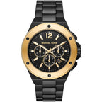 Michael Kors Oversized Lennox Chronograph Black/Gold Men's Watch - MK8941