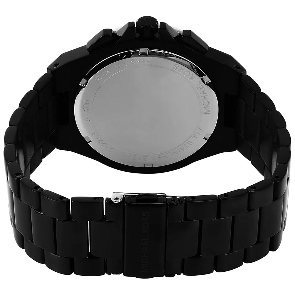 Michael Kors Oversized Lennox Chronograph Black/Gold Men's Watch - MK8941