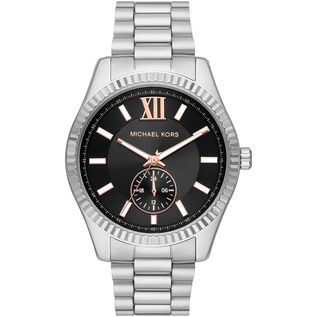 Michael Kors Lexington Silver-Tone Men's Watch - MK8946 Main image