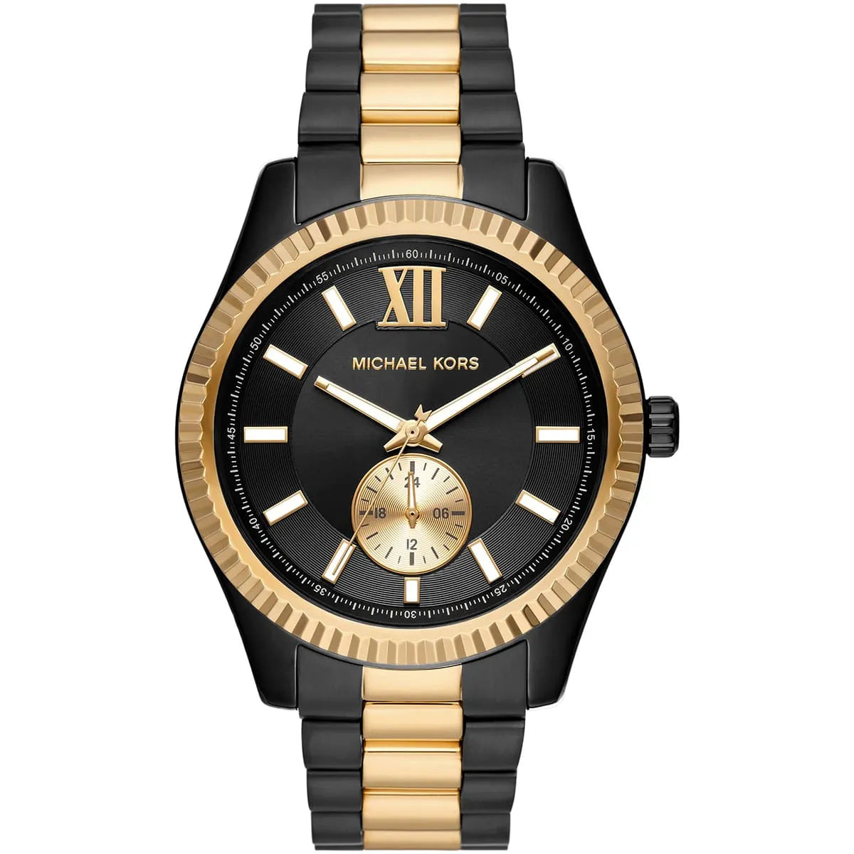 Michael Kors Lexington tweekleurig herenhorloge - MK8948 Hoofdafbeelding