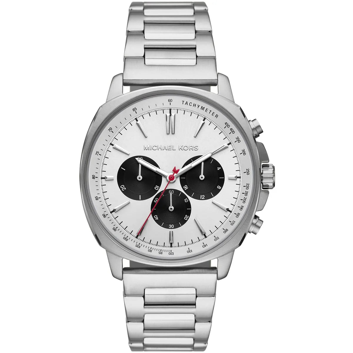 Michael Kors Sullivan zilverkleurig herenhorloge - MK8968 Hoofdafbeelding