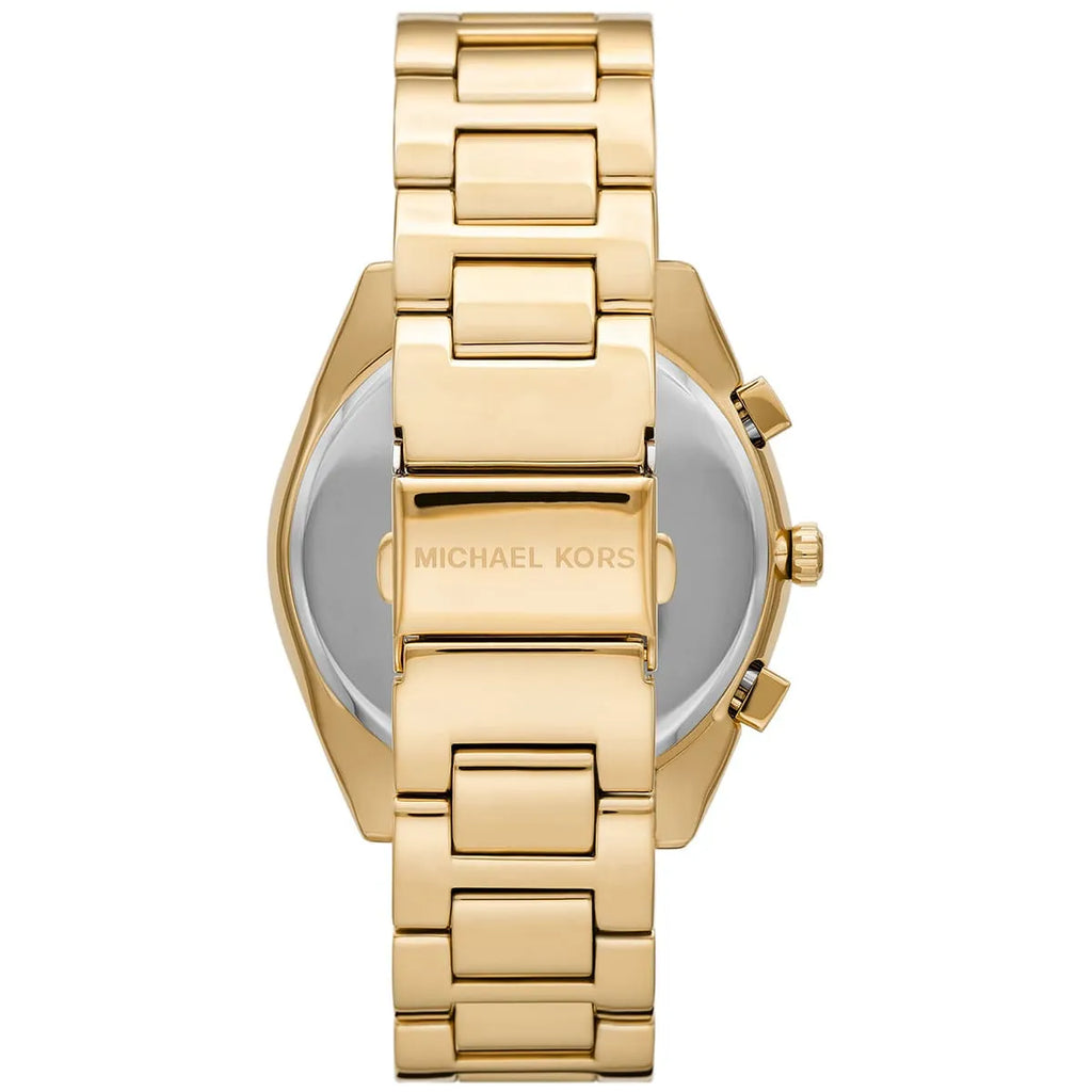 Michael Kors Oversized Janelle Pavé Gold-Tone Men's Watch - MK8995