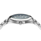Michael Kors Everest Blue Dial Silver Men's Watch - MK9079