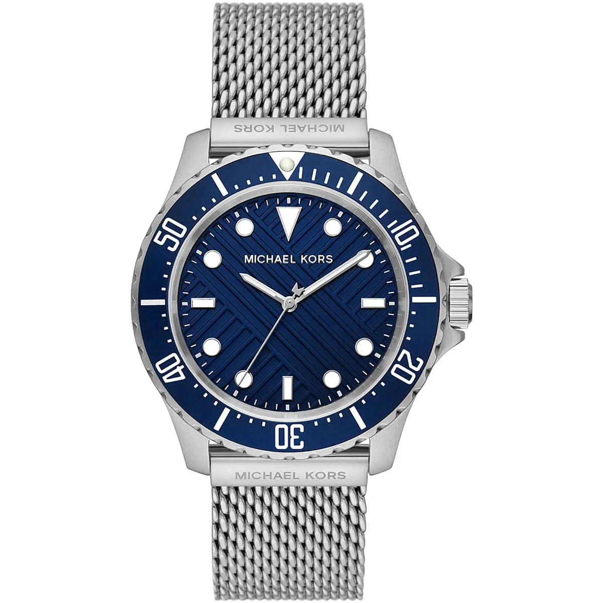 Michael Kors Oversized Slim Everest Silver-Tone Mesh Men's Watch - MK9082 Main image