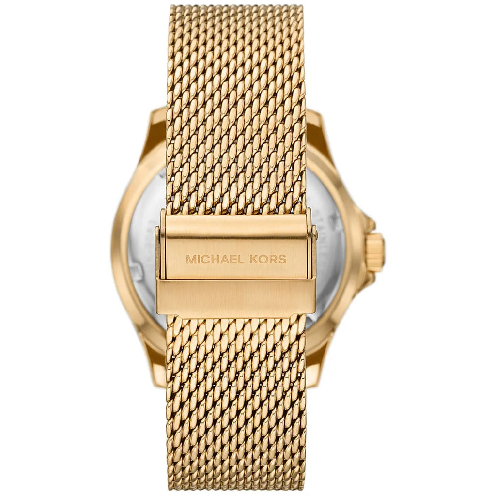 Michael Kors Oversized Slim Everest Gold-Tone Mesh Men's Watch - MK9083