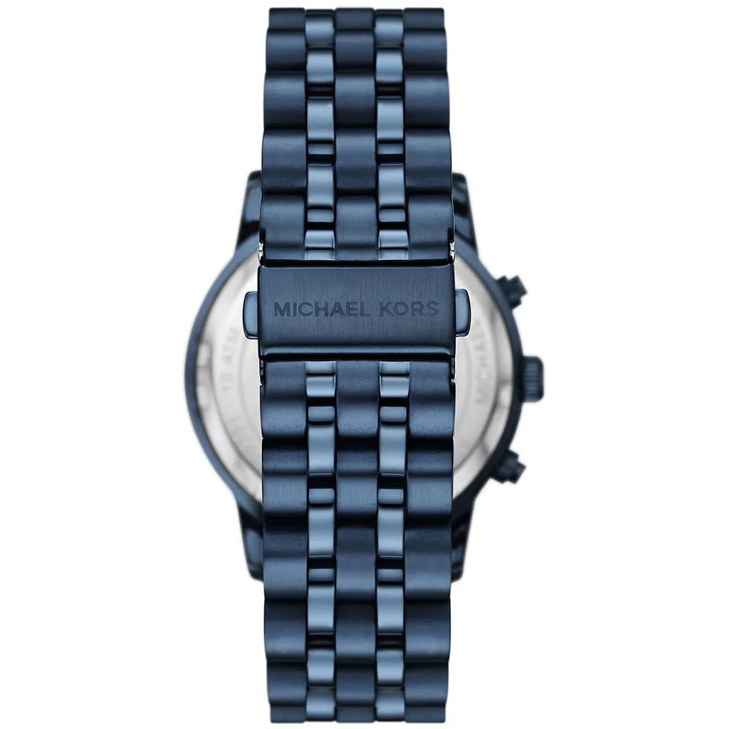Michael Kors Oversized Hutton Navy-Tone Men's Watch - MK9088