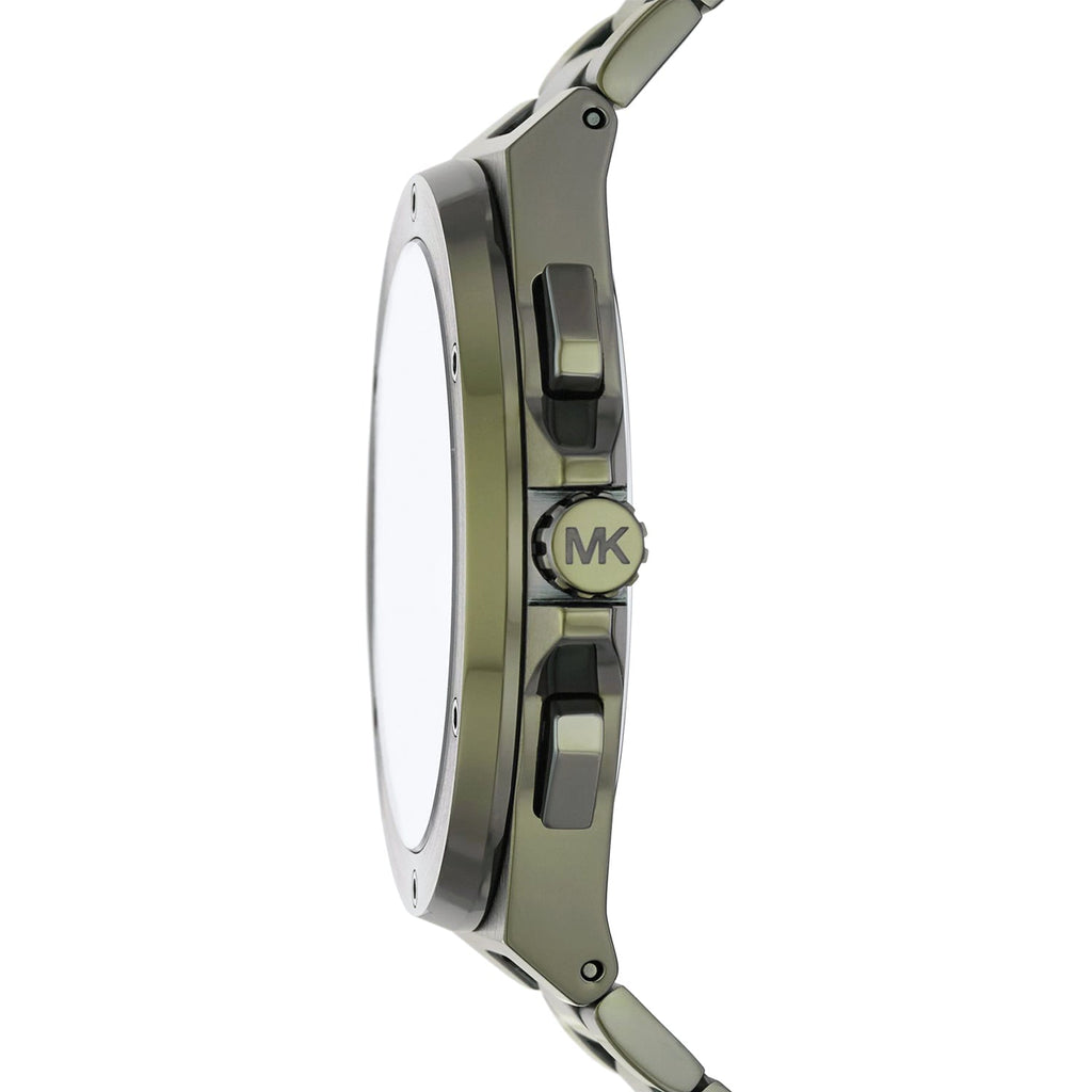 Michael Kors Lennox Chronograph Olive Green Men's Watch - MK9103