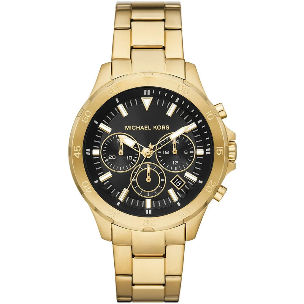 Michael Kors Greyson Chronograph Gold-Tone Men's Watch - MK9108