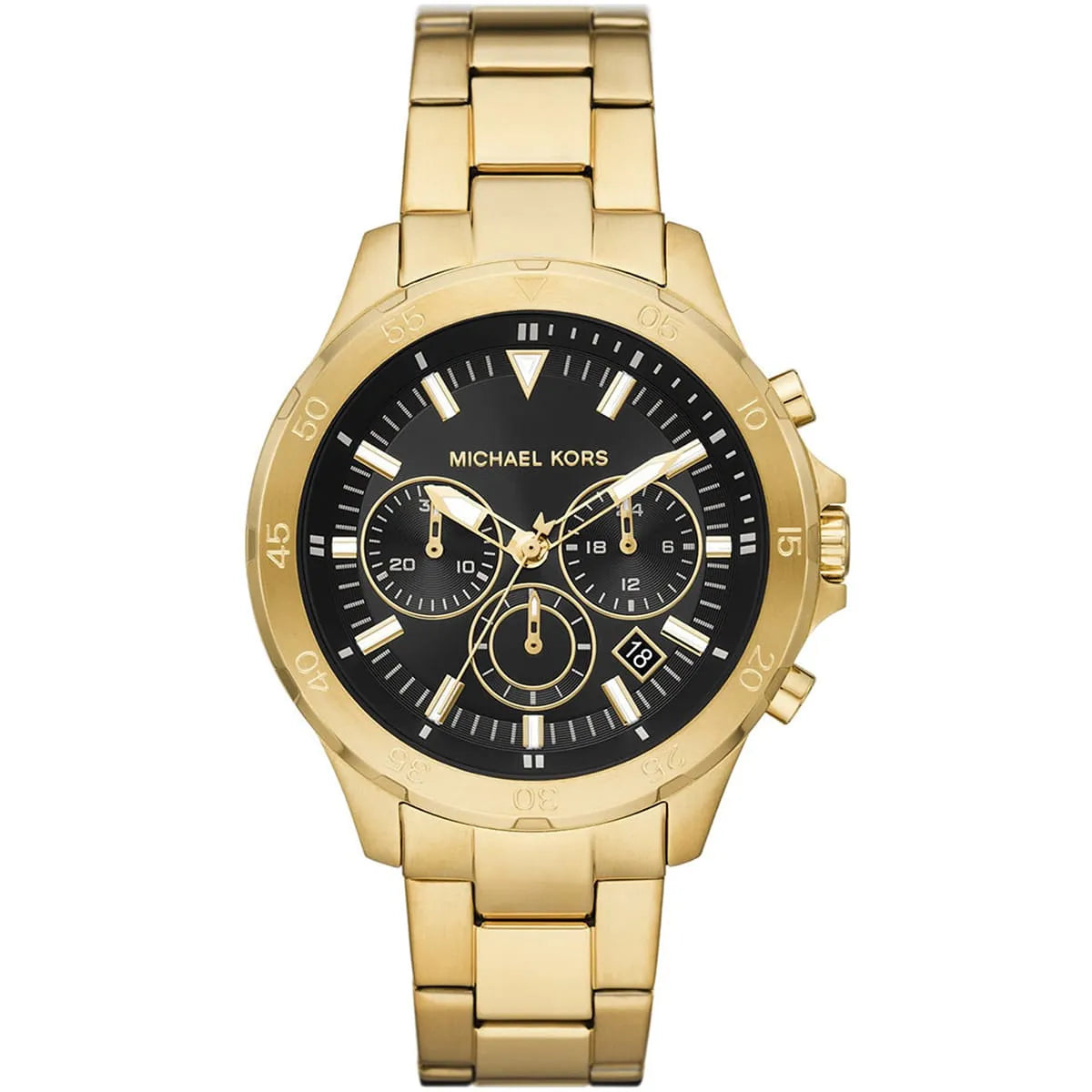 Michael Kors Greyson Chronograph Gold-Tone Men's Watch - MK9108 Main image