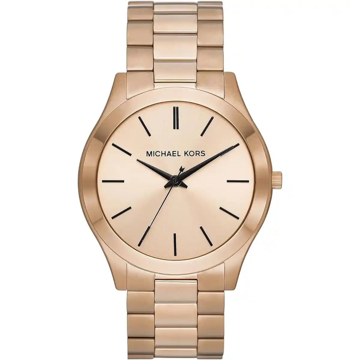 Michael Kors Oversized Slim Runway Herenhorloge in goudkleur - MK9122 Hoofdafbeelding