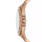 Michael Kors Everest Three-Hand Black Dial Rose-Gold Watch - MK9140