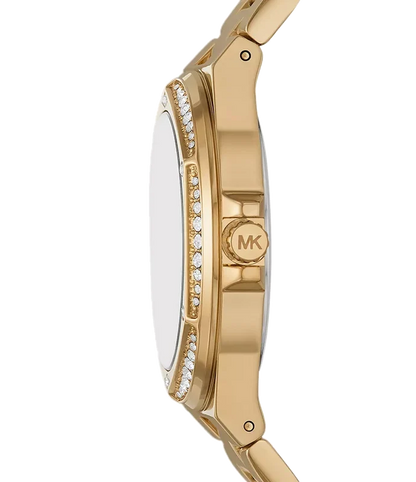 Michael Kors Lennox 37mm Gold Dial Gold-Tone Women's Watch MK1062