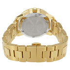 Movado Bold Swiss Iconic Black Yellow Gold Tone Watch 3600397