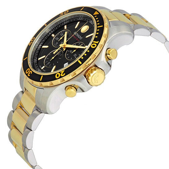 Movado Series 800 Chronograph Black Watch 2600146