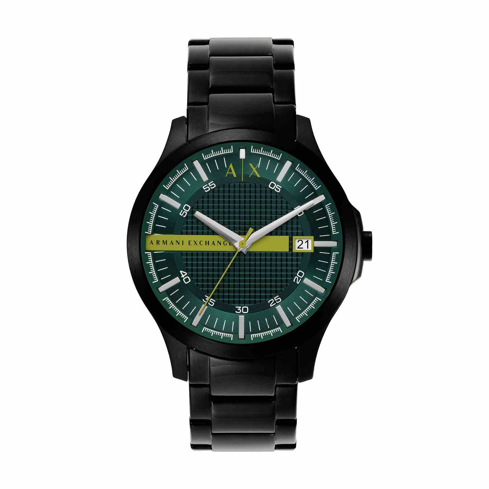 Armani Exchange Hampton Green Dial Black Watch - AX2450 Main image