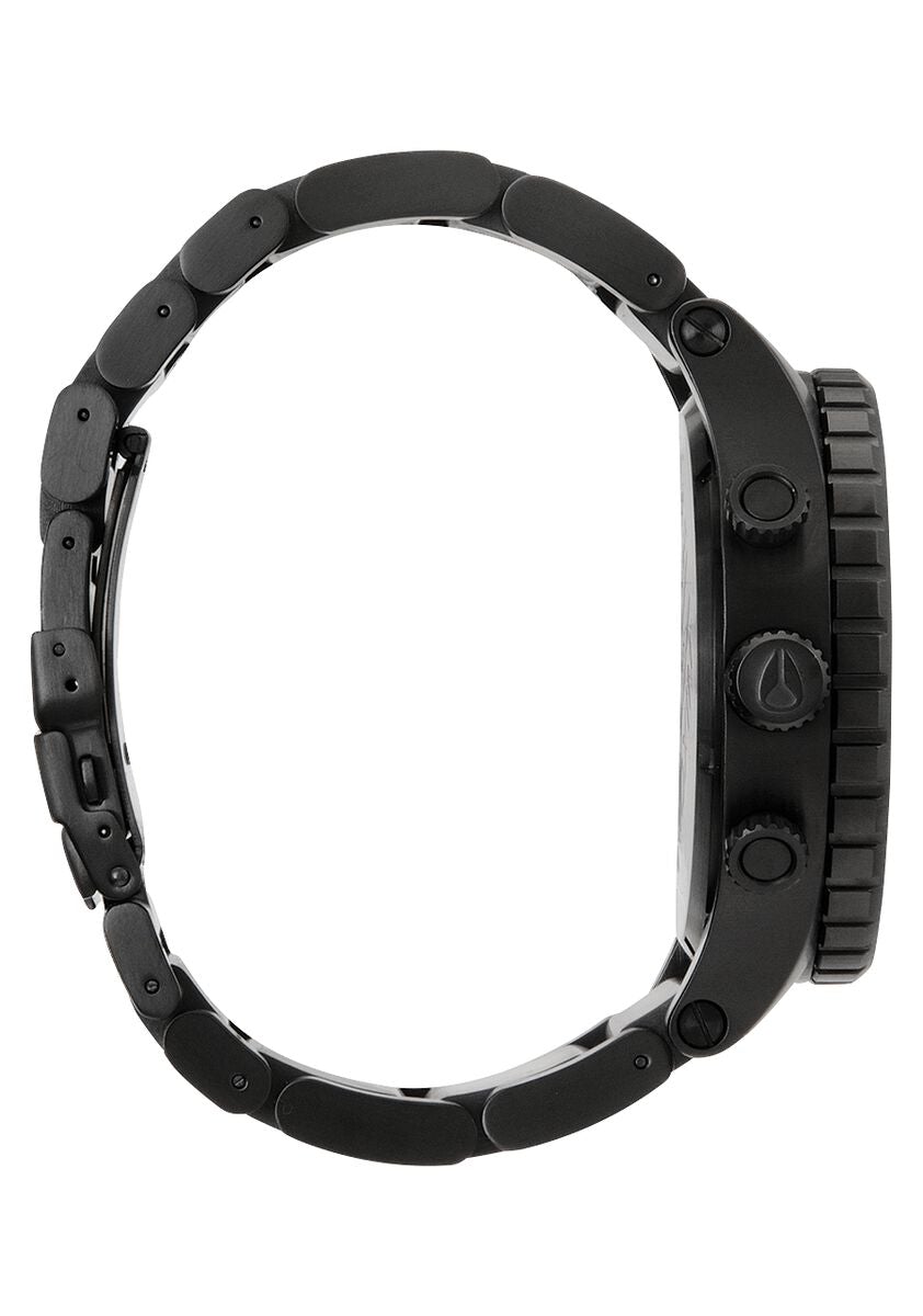 Nixon 51-30 Zwart Roestvrijstalen Chronograaf Herenhorloge A083-957 Secundaire afbeelding